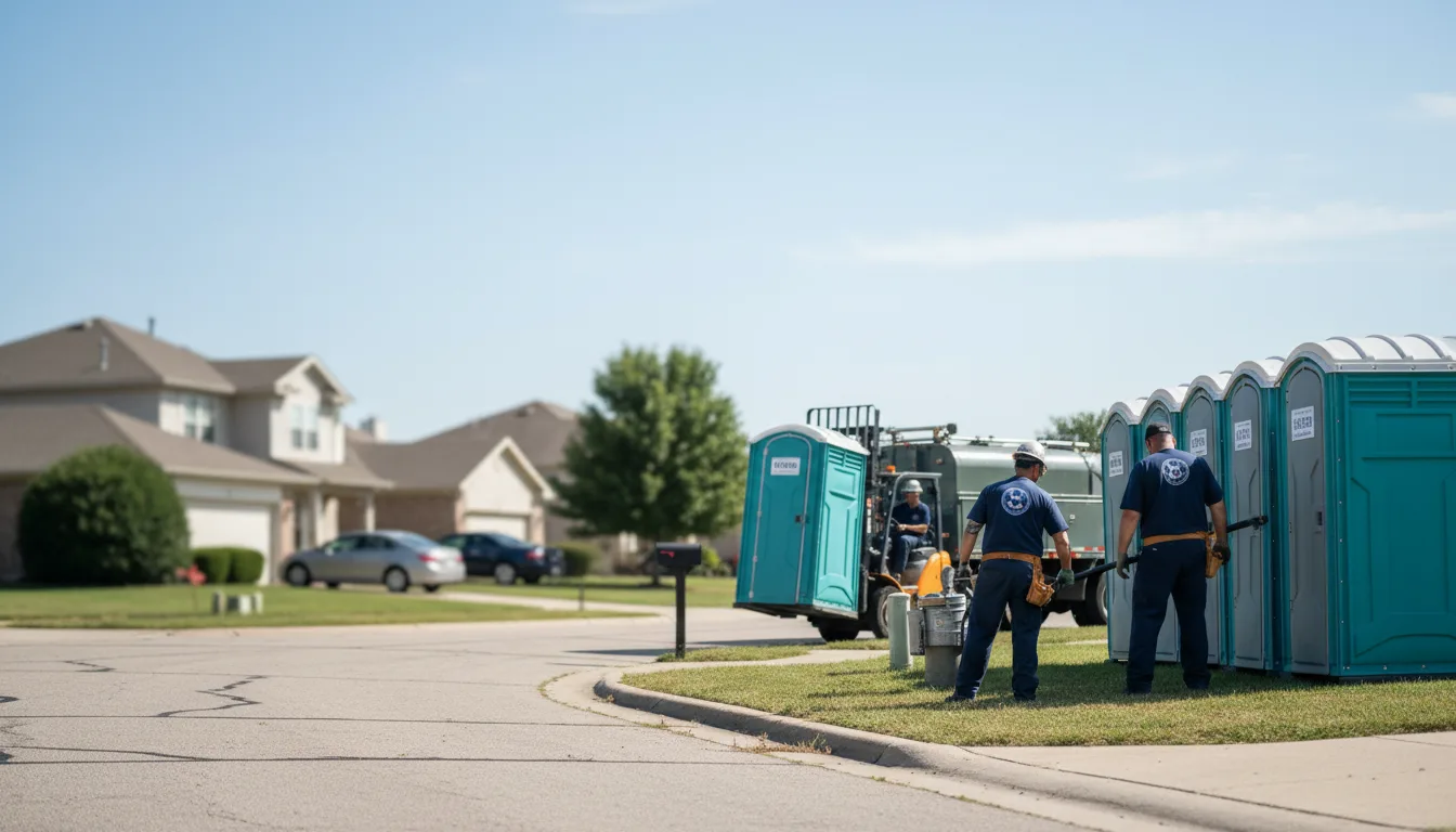 Porta Potty Rental in Carmichael, CA near me